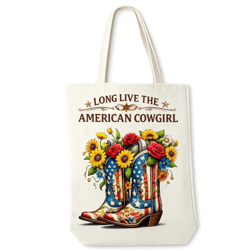 Long Live the American Cowgirl Tote